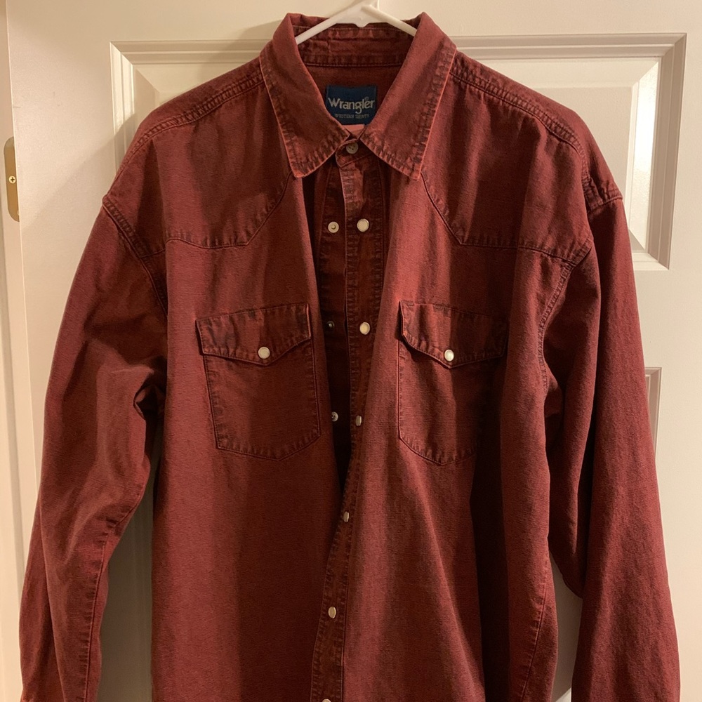 Wrangler Pearl snap shirt